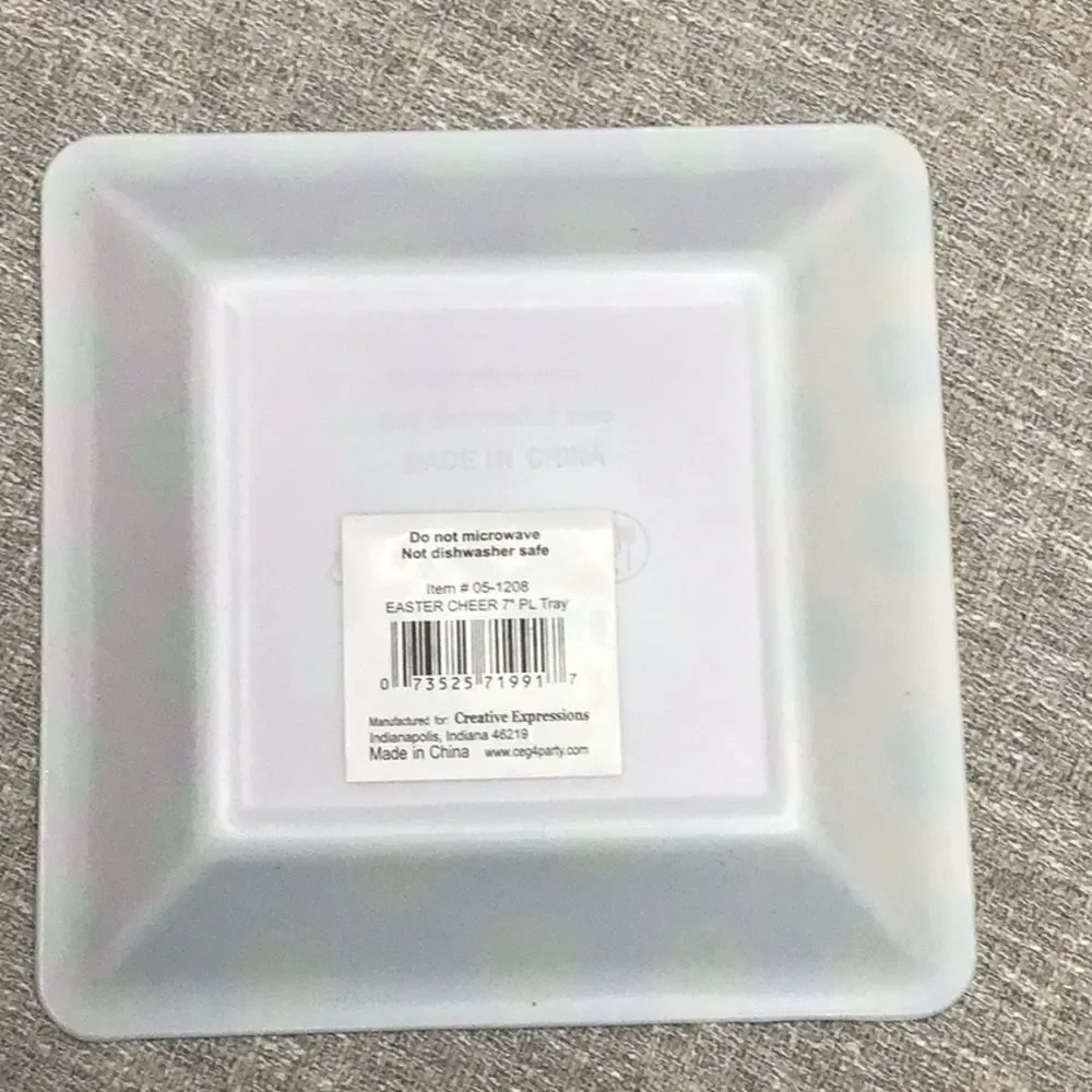 Easter Cheer Plastic Tray